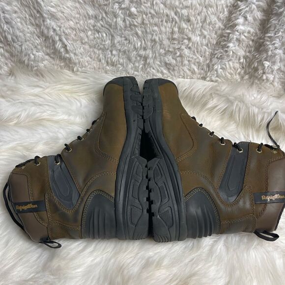 Refrigiwear Iron Tuff Hiker Leather waterproof insulated lace up boots Size 14M main image 6